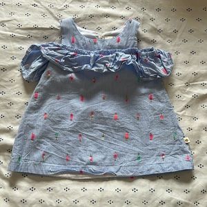 Kate Spade popsicle ruffle dress - 12M